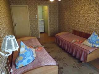 Отель Отель Сигнал ДОСААФ Могилев Спальное место в бюджетном двухместном номере с 2 отдельными кроватями-5